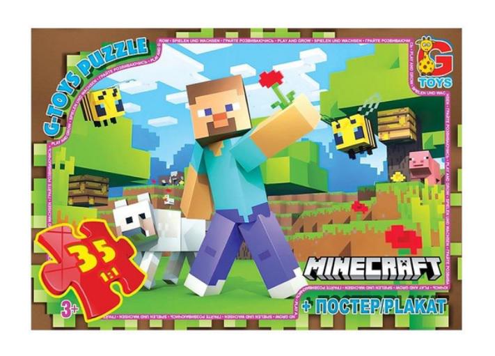 Пазли G-Toys із серії Minecraft 35 ел. (MTT-194697)