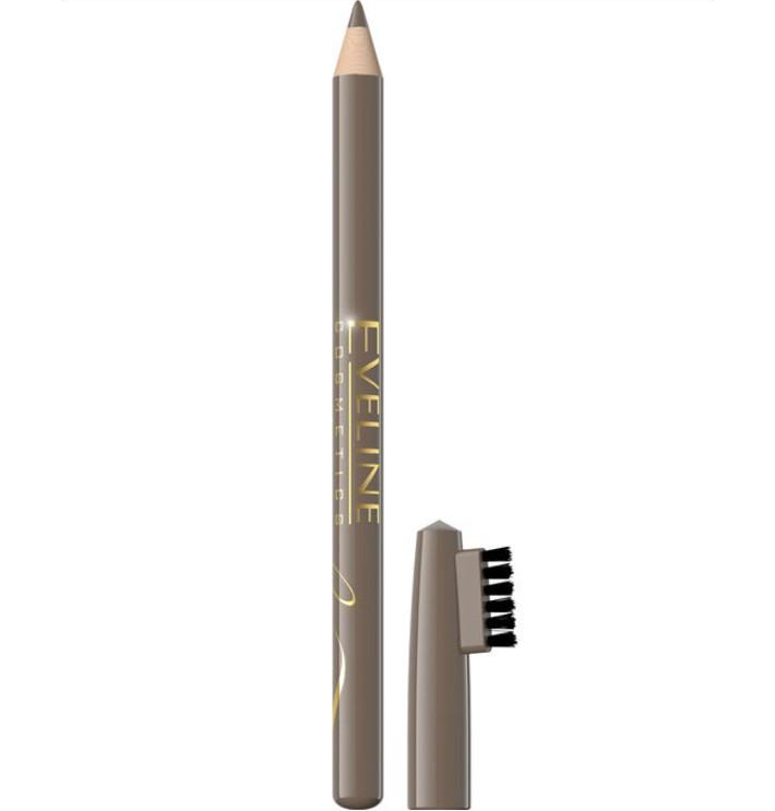 Олівець для брів Eveline Eyebrow Pencil 1680 Medium brown