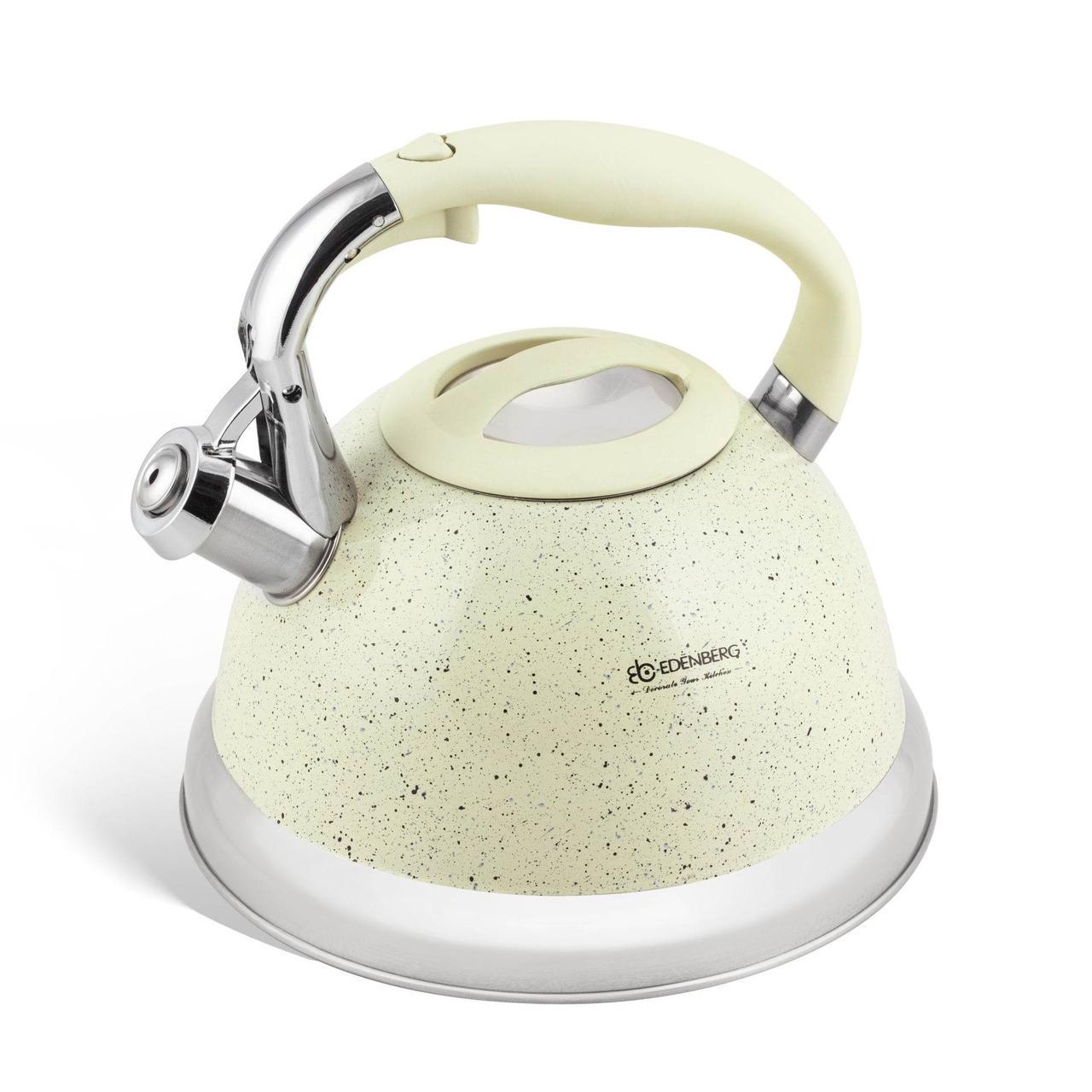 Чайник Edenberg 3 л Білий (EB-1955) - фото 2 Чайник Edenberg 3 л Білий (EB-1955) - фото 2