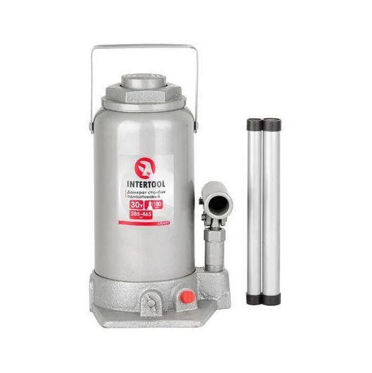 Домкрат гідравлічний Intertool 30 т 285-465 мм (GT0029)