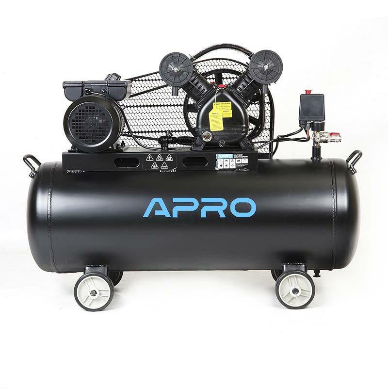 Компресор двоциліндровий пасовий OFBD-100 2.2кВт 402 л/хв 8бар 100 л з оливою 0,5 л (26318069)