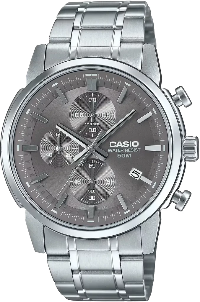Наручные часы мужские Casio MTP-E510D-8A Timeless Collection Серый (2824840219)