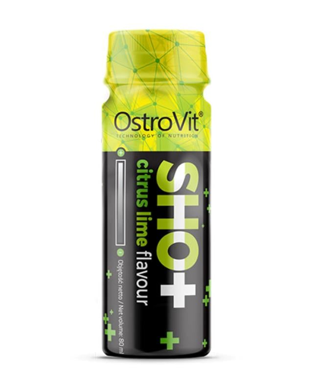 Предтренировочный комплекс Ostrovit Pre-Workout Shot 80 мл (Citrus-lime)