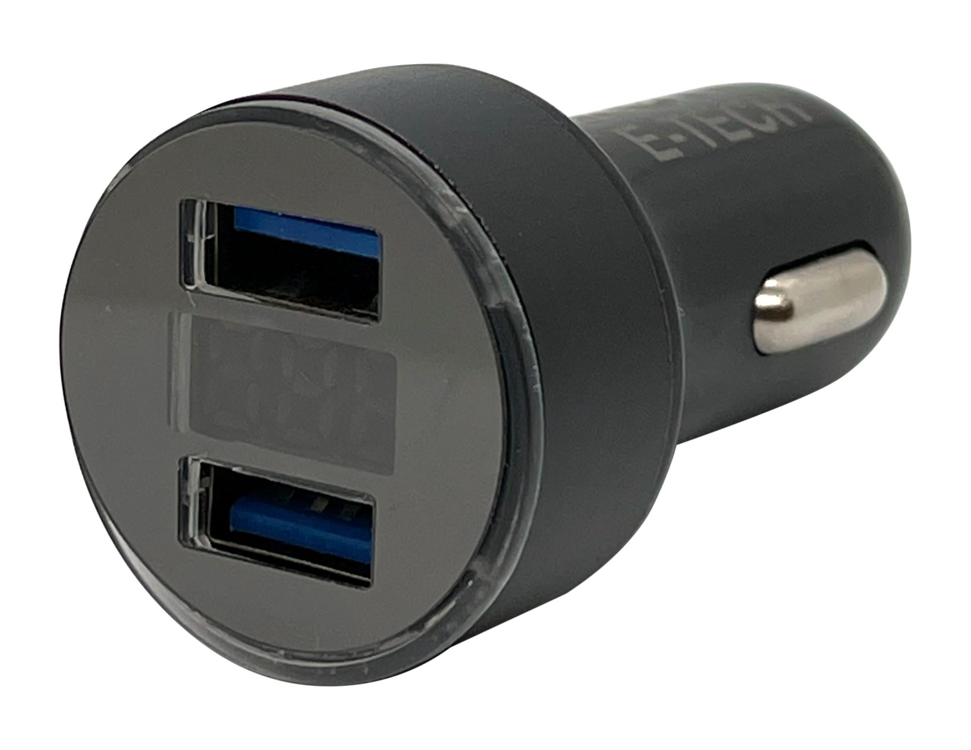 Зарядное устройство в автомобиль XON UniLink QC3.0 и 2.4A Black (CU002A30DB 3470)