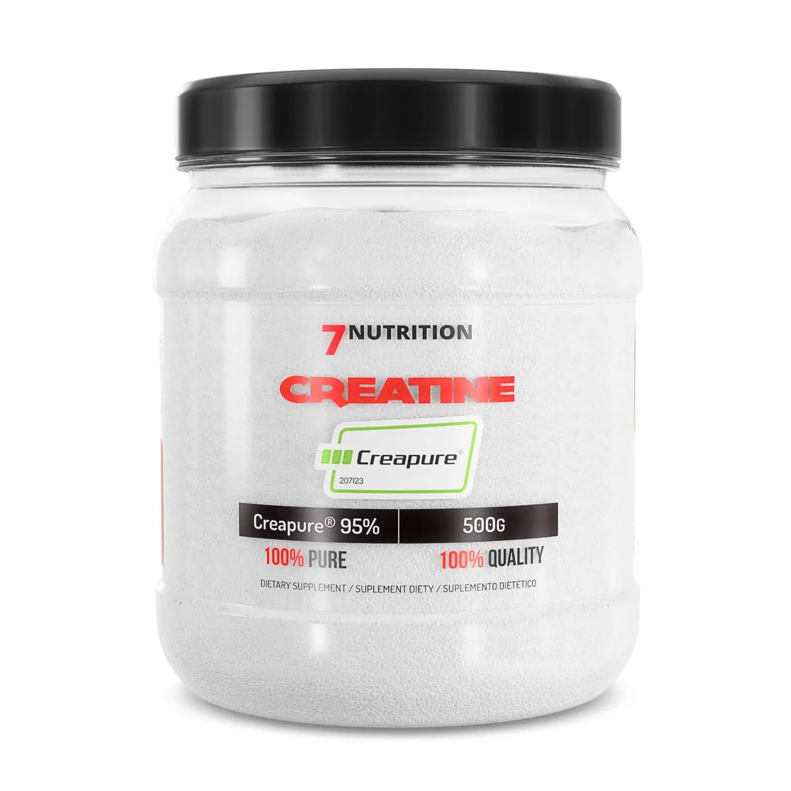 Креатин моногідрат 7Nutrition Creatine Creapure 500 g /100 servings/ Natural