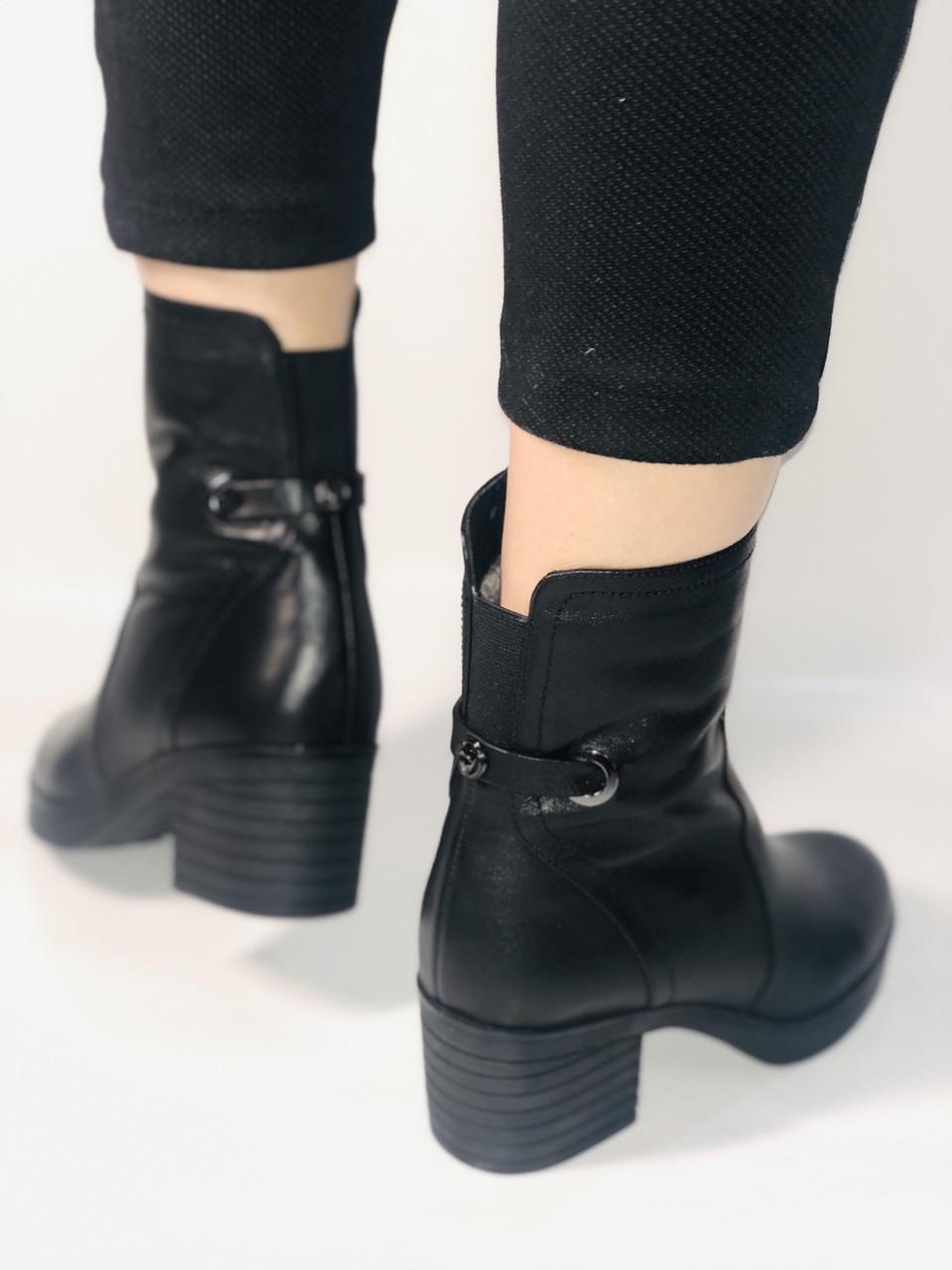 Ботинки женские зимние Erisses р. 40 25,5 см Черный (2440) - фото 7 Ботинки женские зимние Erisses р. 40 25,5 см Черный (2440) - фото 7