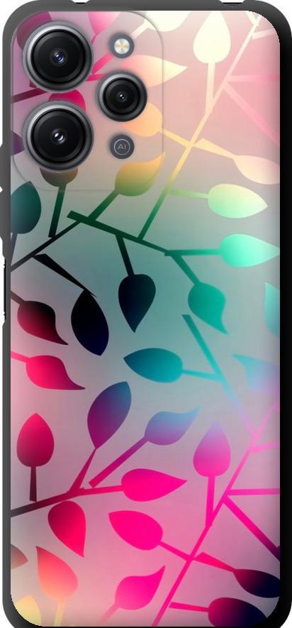 Чехол на Xiaomi Redmi 12 Листья (2235b-3114-42517)