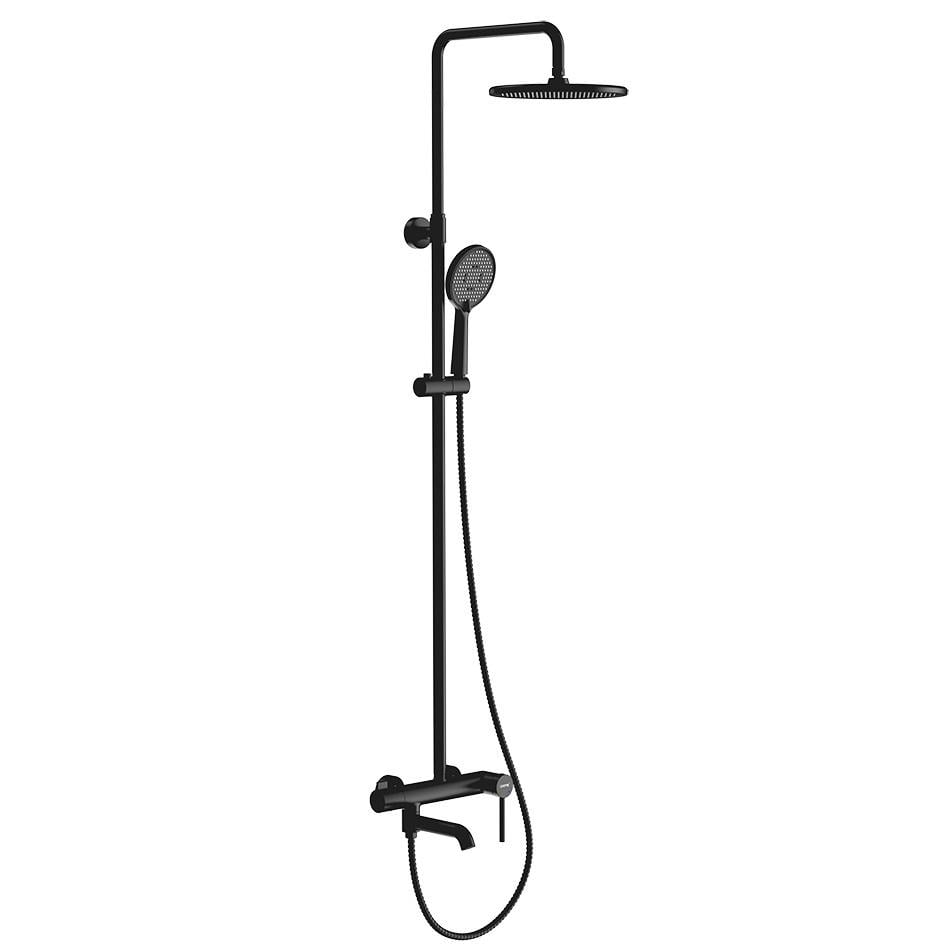 Душевая система со смесителем Gappo G2406-6 Черный (217330)