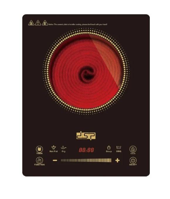 Плита инфракрасная индукционная DSP KD 5033 2000 Вт Черный (5033)