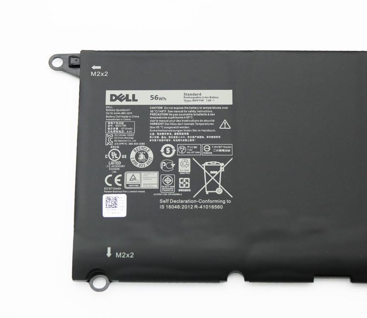 Батарея Dell XPS 13 9343/9350/90V7W/7,6 V/56 Wh/6710 mAh - фото 3