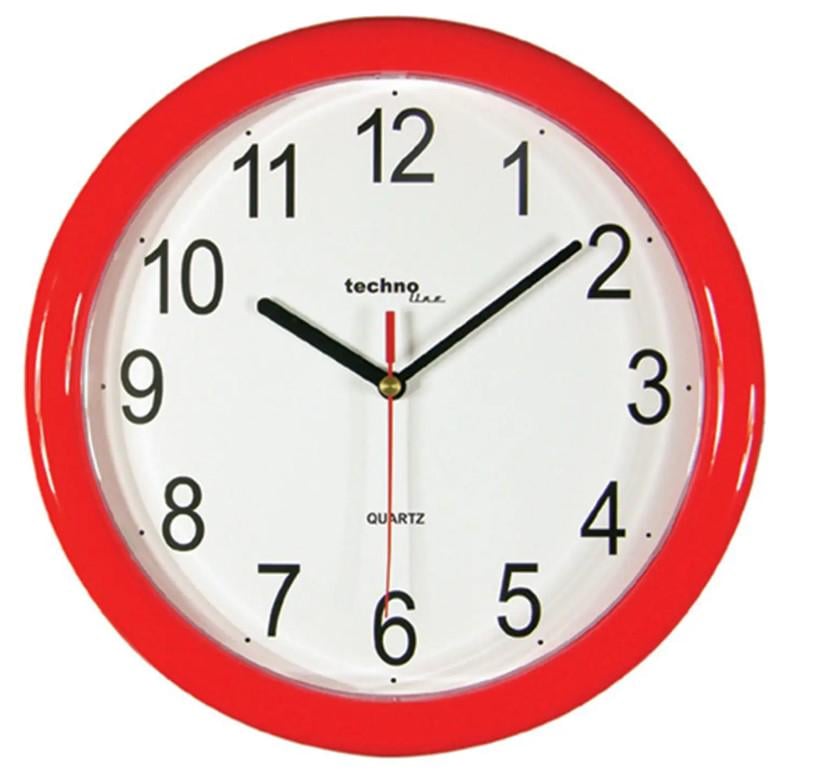 Годинник настінний Technoline WT600 Red (DAS301792)