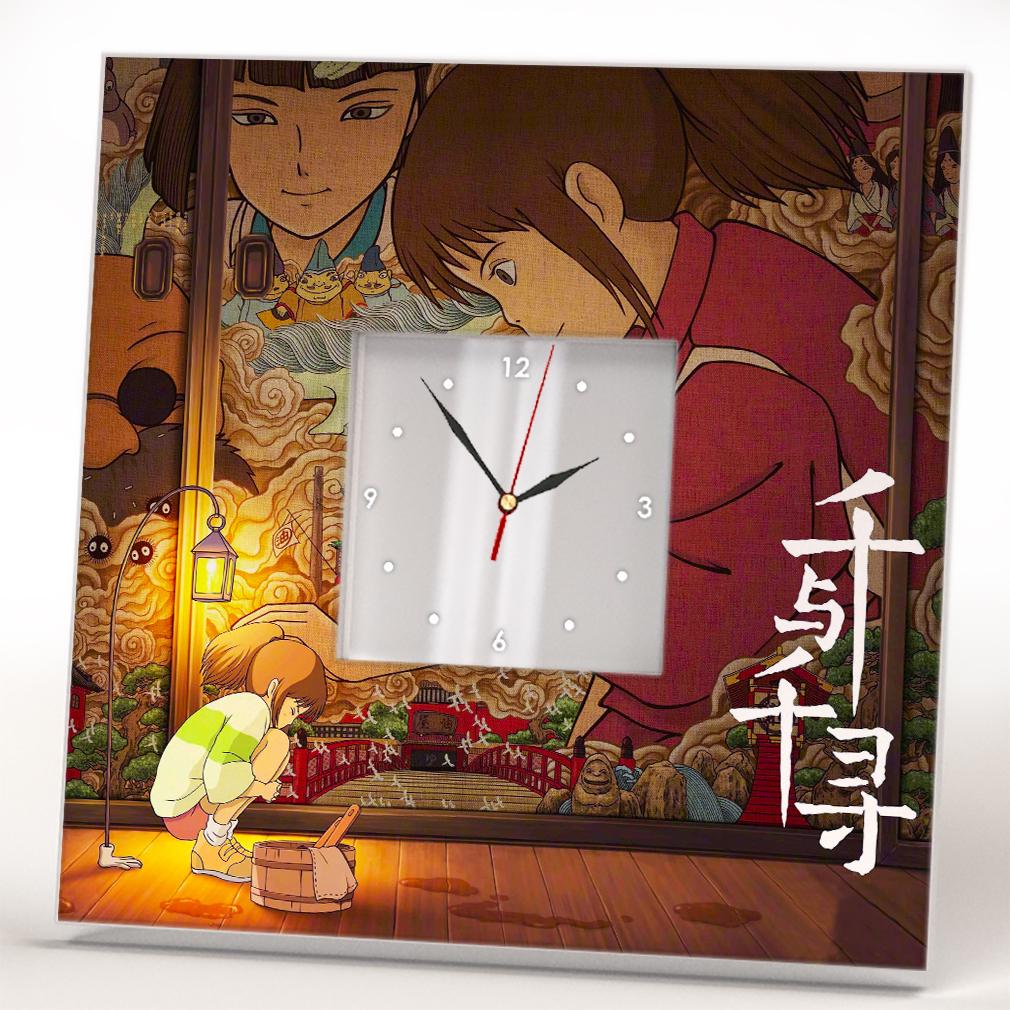 Часы "Миадзаки Аниме Манга" 260x260 мм (C04335)