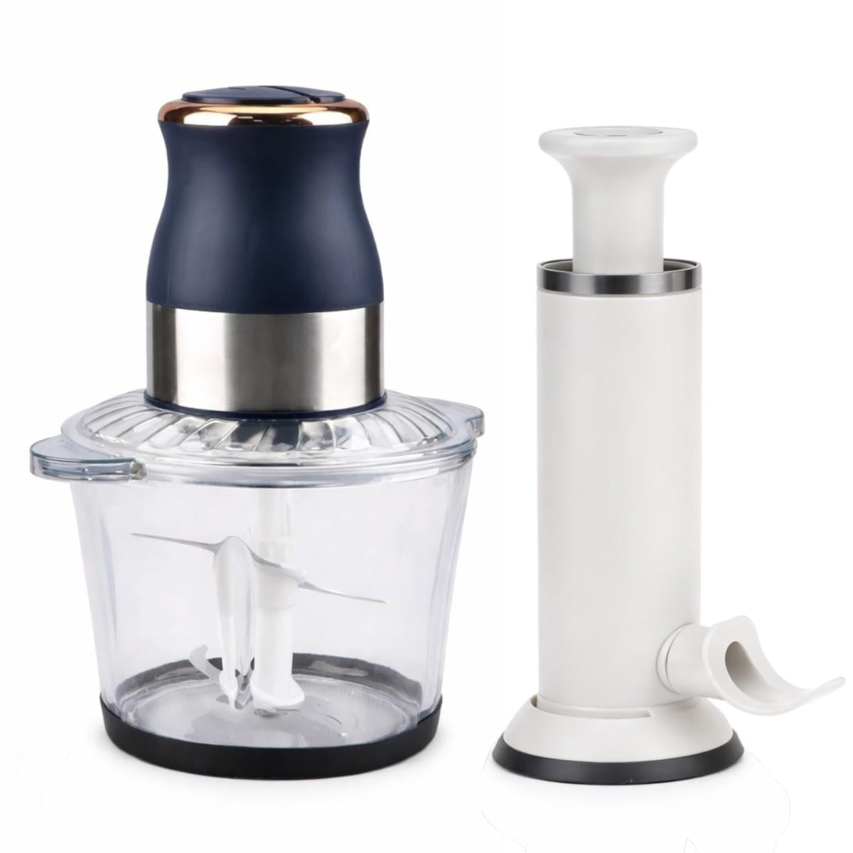 Блендер измельчитель KITUA с устройством для изготовления колбасок и фрикаделек 3 л