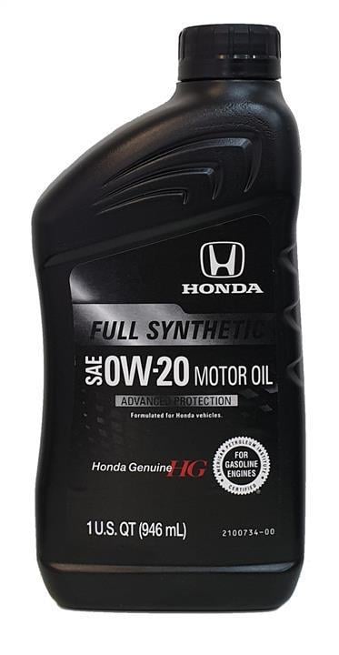 Масло моторное Honda Full Synthetic 0W-20 0,946 л