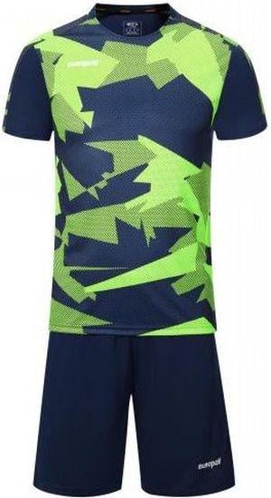 Форма футбольная europaw 022 L Темно-сине-салатовый