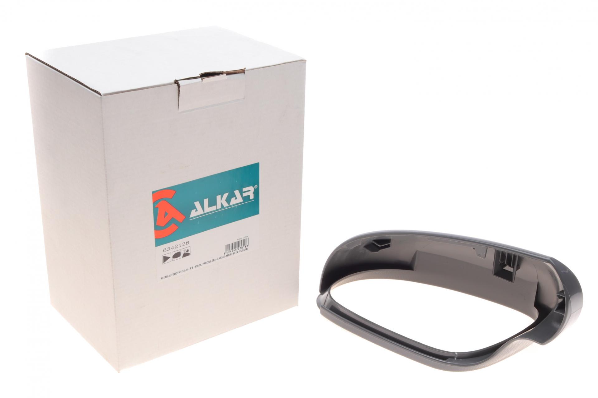 Крышка зеркала под покраску правая ALKAR для VW Sharan 95-10/Golf 03-14/Passat 00-05 (6342128)