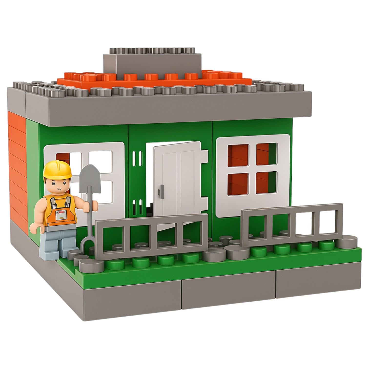 Конструктор для дітей Pilsan 03-611 Спецтехніка з аксесуарами та інструкцією (29113998)