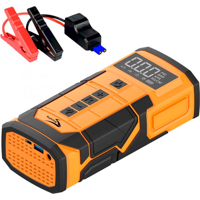 Пускозарядний пристрій Aspiring Jump 3 8000 mAh з компресором Power Bank 3в1 (617668) - фото 3