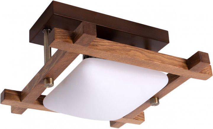 Люстра Altalusse INL-3092C-01 Antique brass Walnut Е27 1x40 Вт