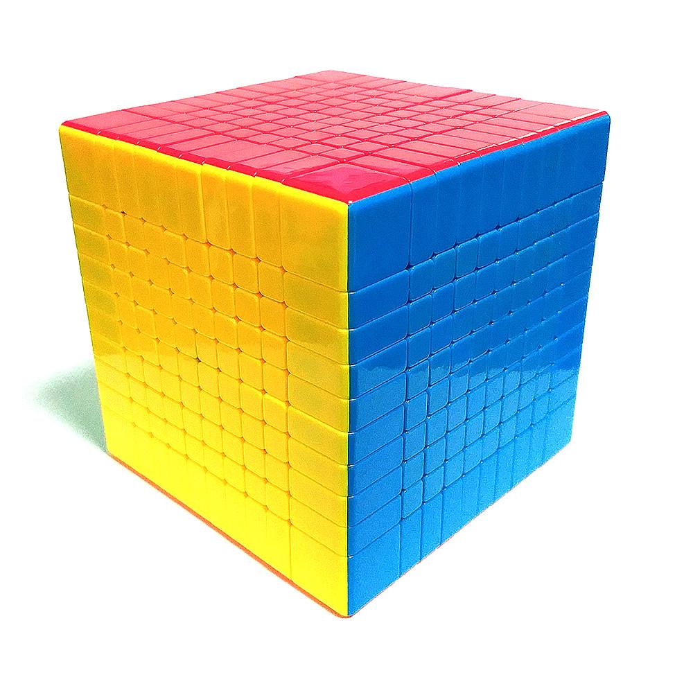 Головоломка кубик MoYu Meilong MF10 color без наклеек (134392)
