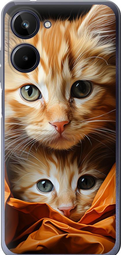 Чехол на Realme 10 Котики 2 (5664u-2946-42517) Чехол на Realme 10 Котики 2 (5664u-2946-42517)