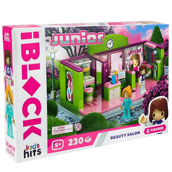 Конструктор Iblock KH08/004/1 Junior Салон красоты 230 дет.