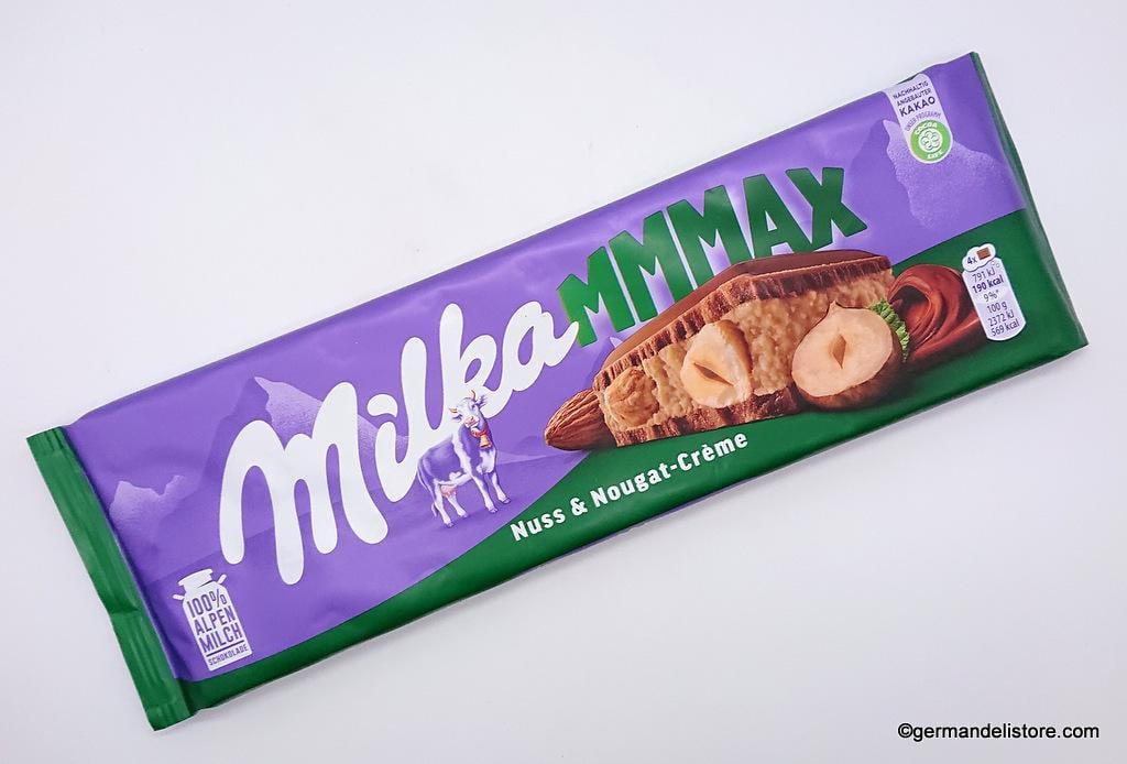 Шоколад молочний Milka Nuss&Nougat-Creame 300 г (20848416)