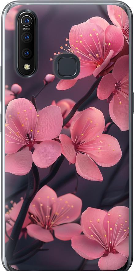Чехол на Vivo Z5X Пурпурная сакура (6075u-1765-42517)