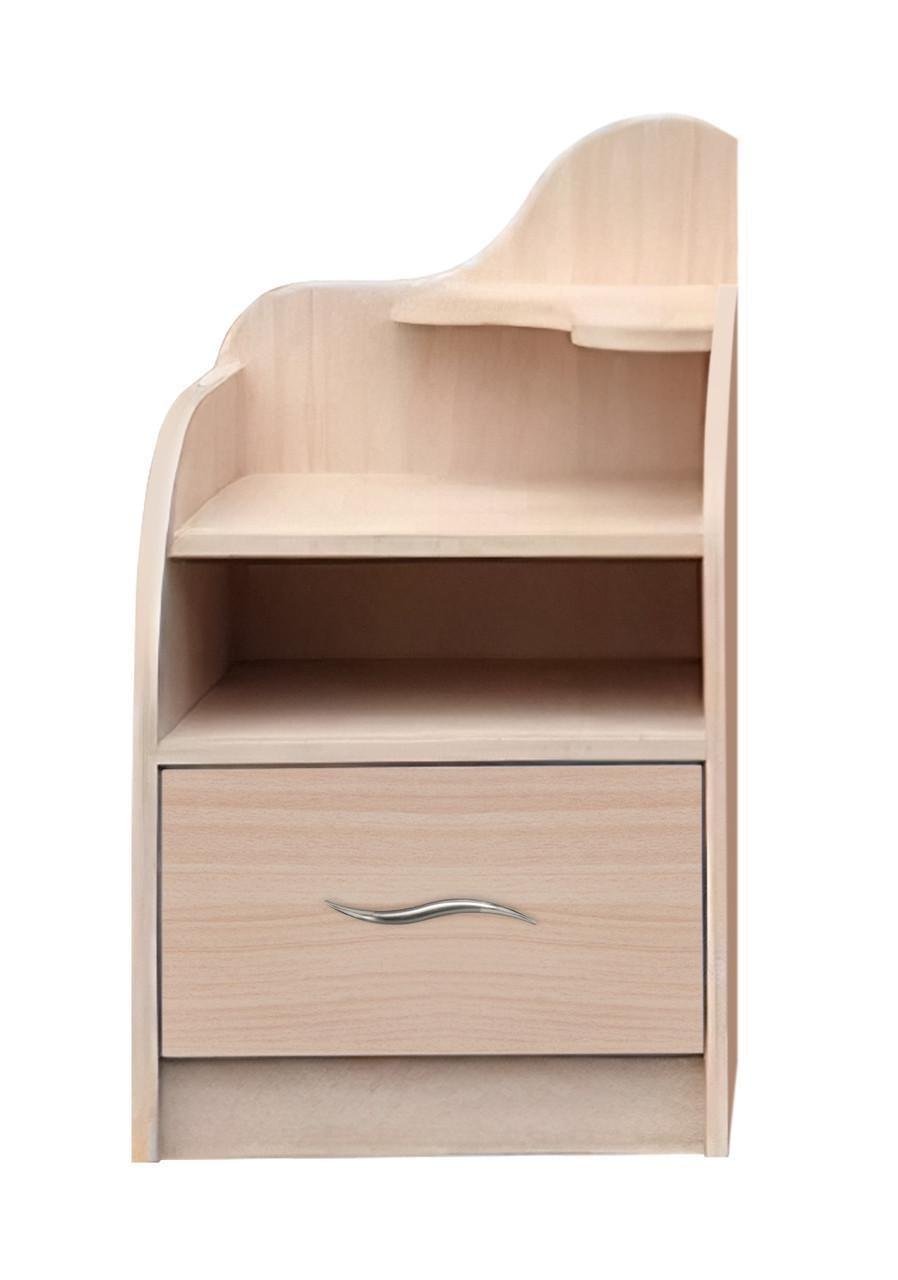 Тумба прикроватная МАКСИ-МЕбель Яся фасады из ДСП 1 кат плюс Дуб молочный (11819)