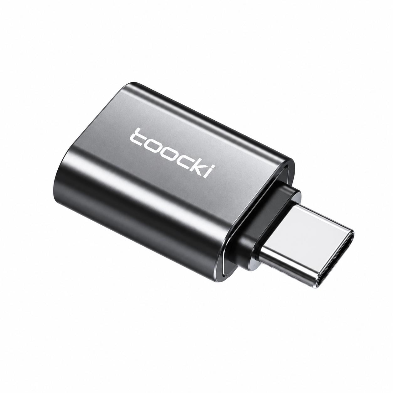 Переходник Toocki Mini OTG Adaptor Type-C к USB-A 3.0 Черный (2334389575) Переходник Toocki Mini OTG Adaptor Type-C к USB-A 3.0 Черный (2334389575)