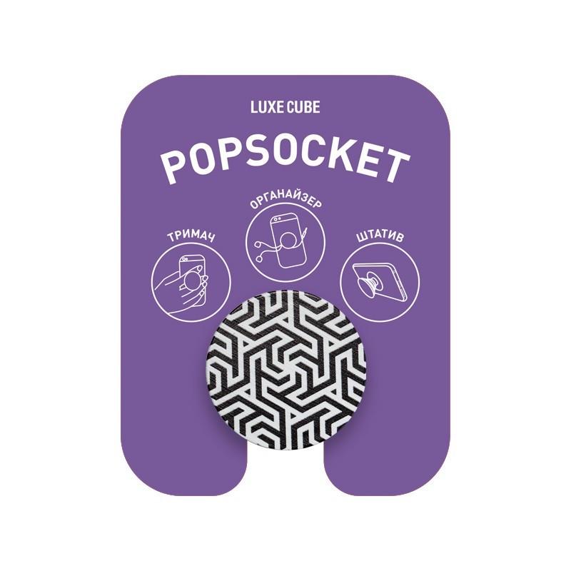 Тримач попсокет Luxe Cube Popsockets POP 005 Монохром - фото 9