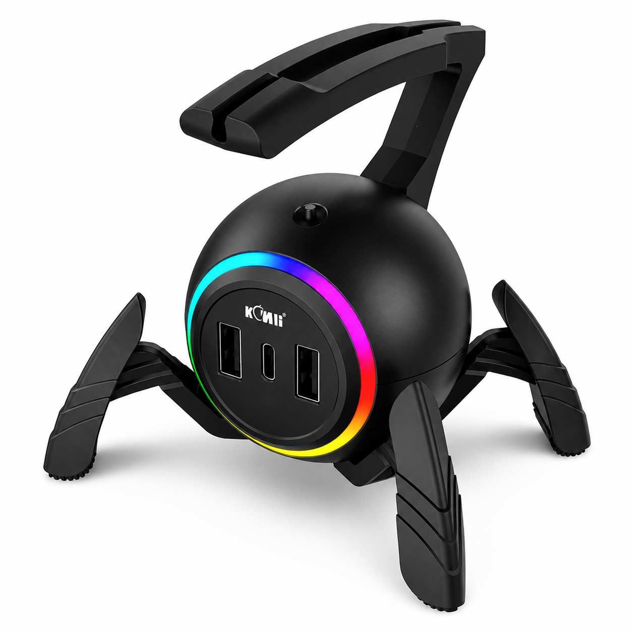 Держатель кабеля мыши RGB с USB хабом (1012-660-00)