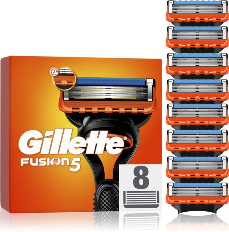 Картриджі змінні для гоління Fusion5 чоловічі Gillette Fusion 5 8 шт. - фото 1 Картриджі змінні для гоління Fusion5 чоловічі Gillette Fusion 5 8 шт. - фото 1