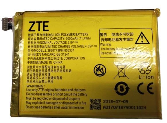 Аккумулятор для ZTE Blade S6 Luxe/X9 (Li3830T43P6H856337)