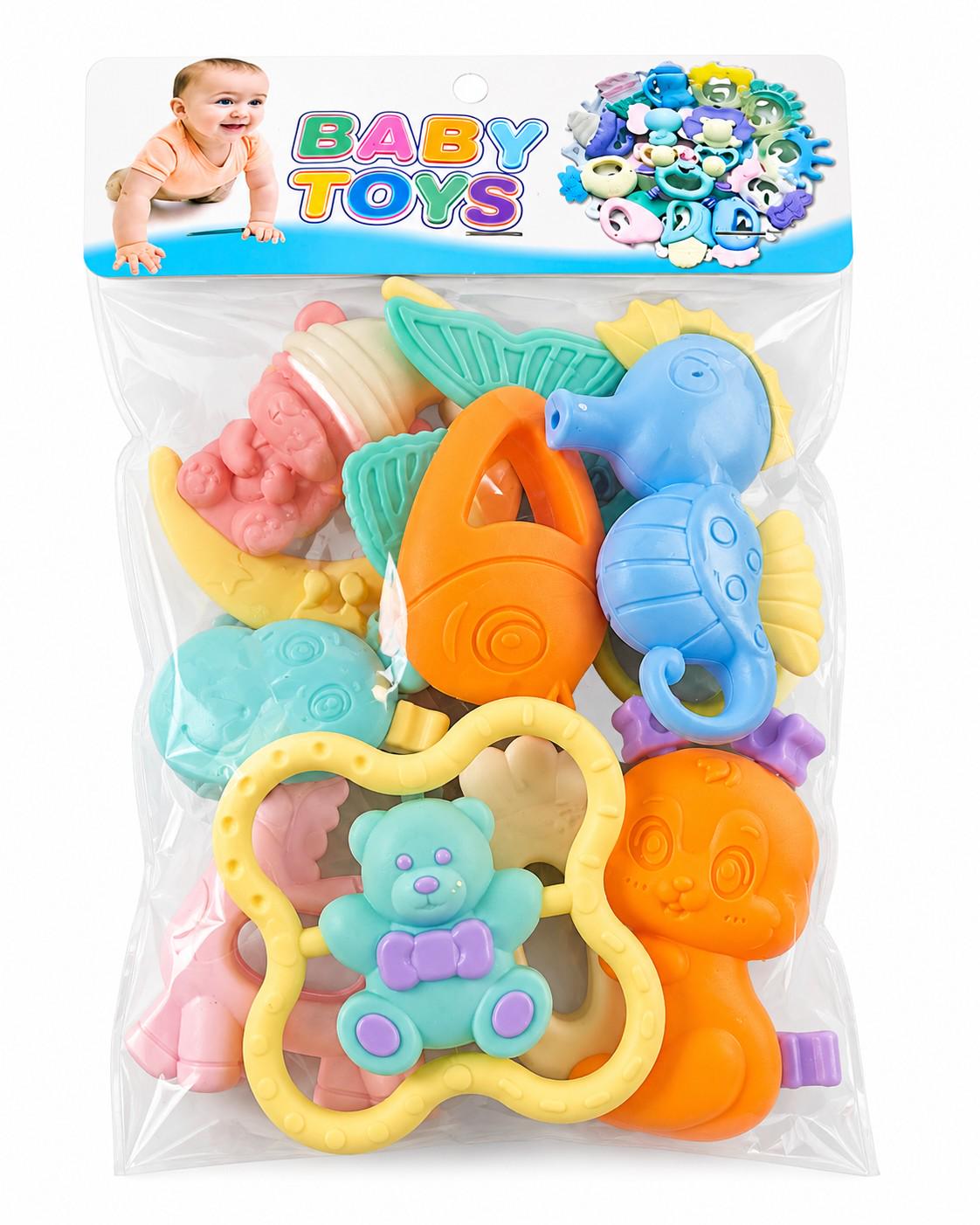 Игрушка для малышей Baby Toys Погремушки-прорезыватели и сенсорных игрушек 6 шт. (НХ044)