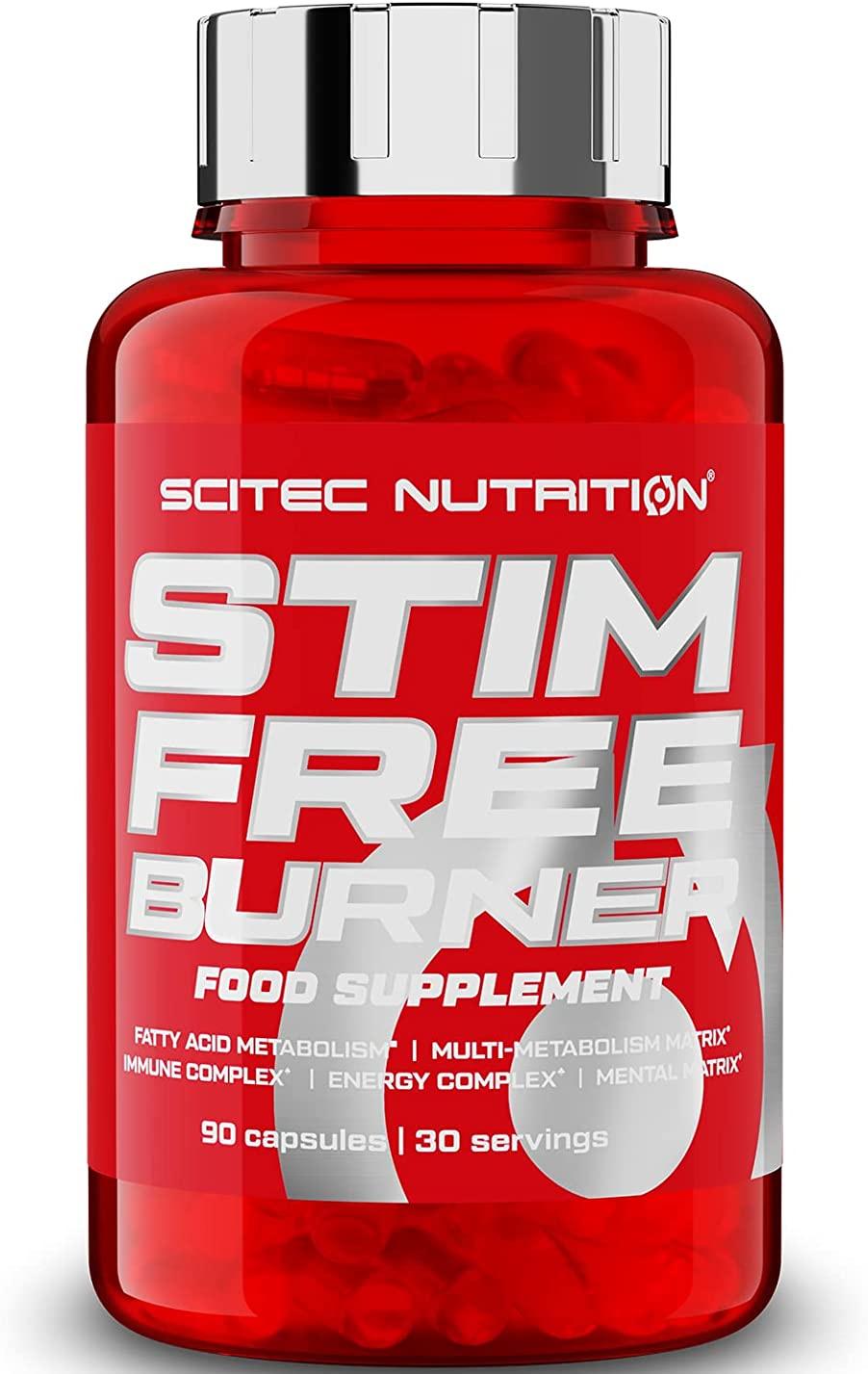 Комплексний жироспалювач Scitec Nutrition Stim Free Burner 90 Caps