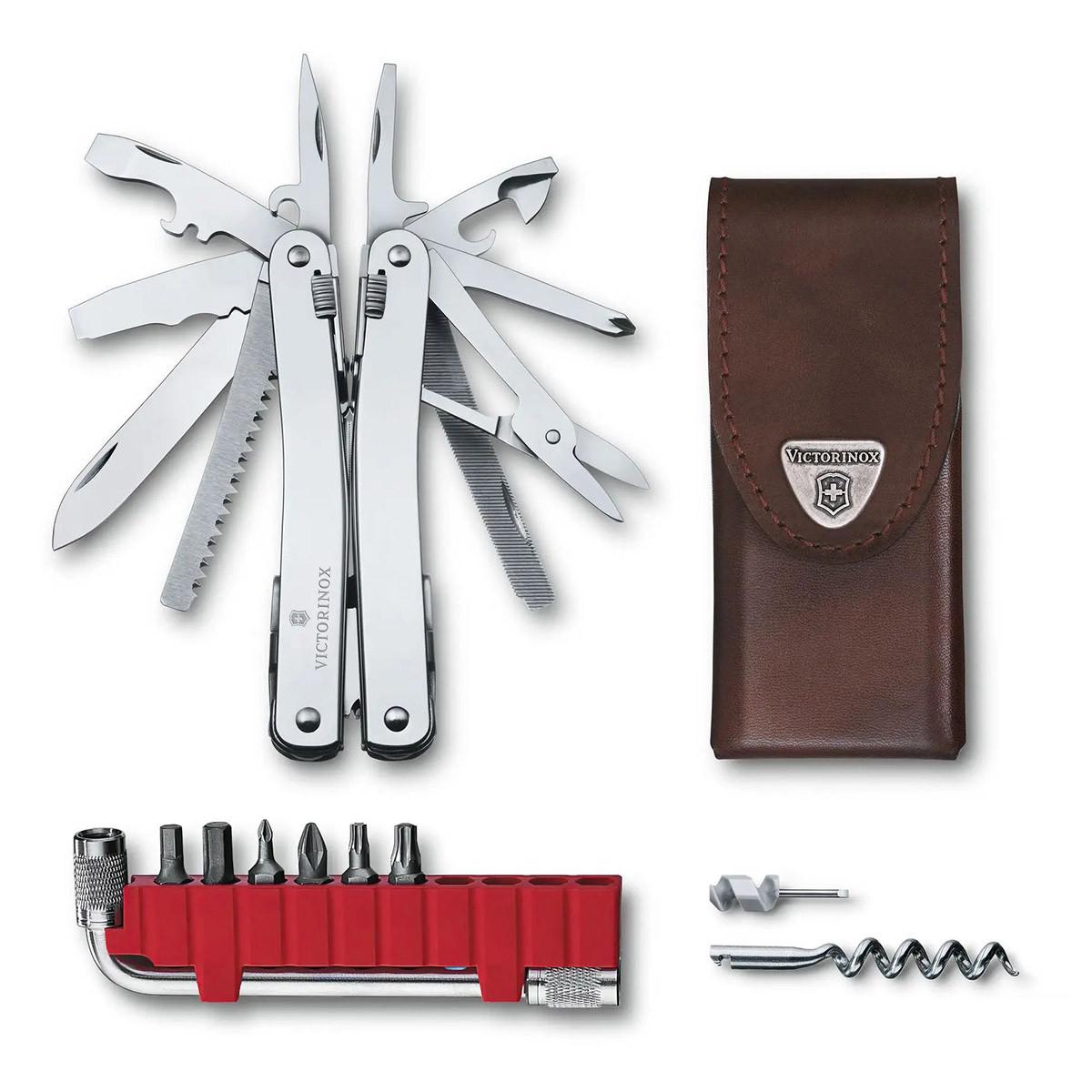 Мультитул Victorinox SwissTool Spirit X Plus Ratchet 24 инструмента (3.0235.N)