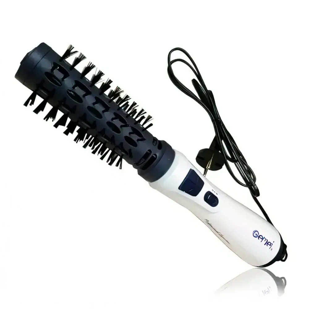 Фен щетка расческа для вращающихся волос 1000 Вт, Gemei GM-4826 (L)