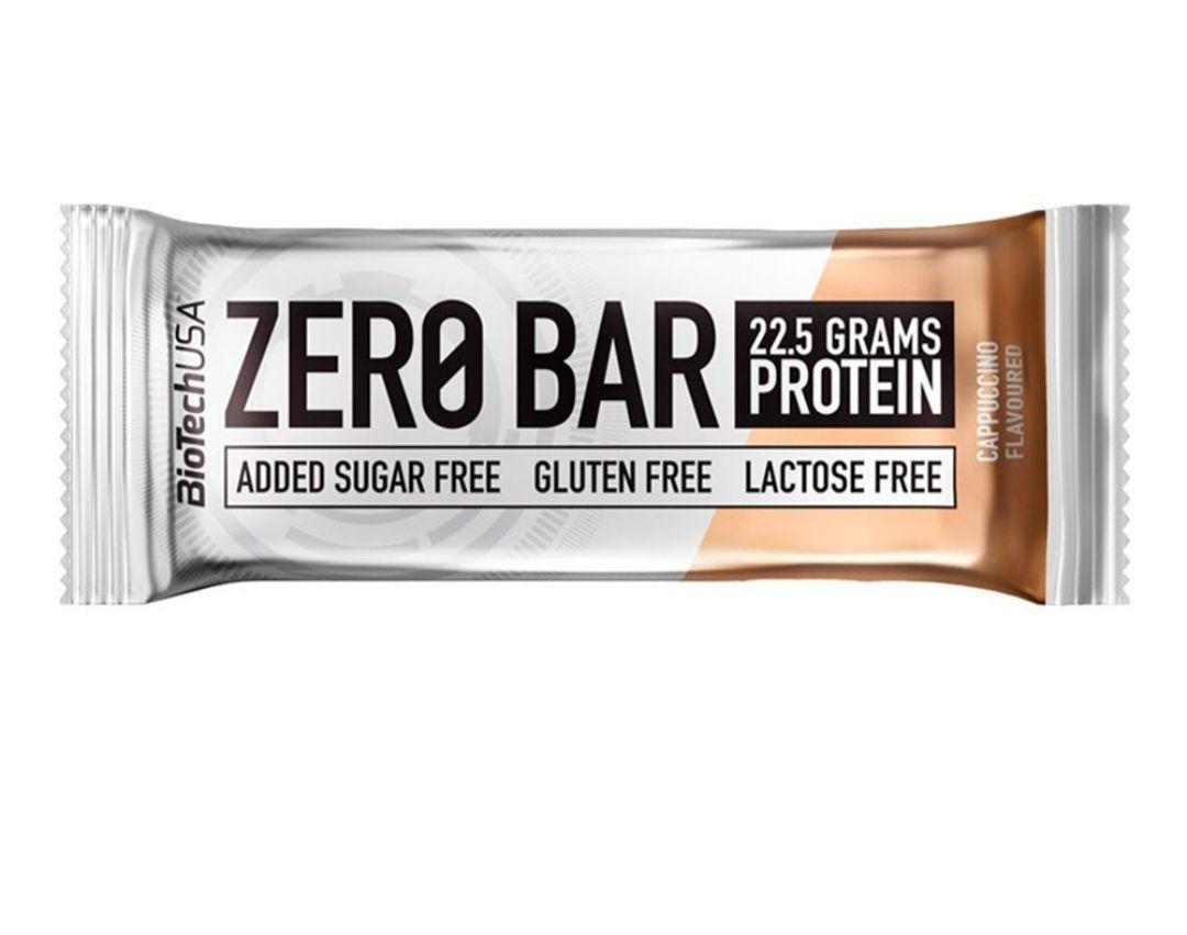 Протеиновый батончик BioTech Zero Bar 50 г Капучино