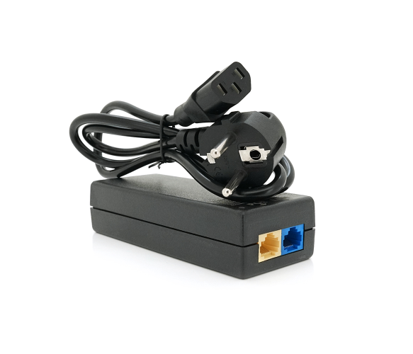 Инжектор на 4 камеры Ritar 70V 1.1A 77W 2xEthernet 100 Mbps AC 110-264V Black (POE70V-4) - фото 3 Инжектор на 4 камеры Ritar 70V 1.1A 77W 2xEthernet 100 Mbps AC 110-264V Black (POE70V-4) - фото 3