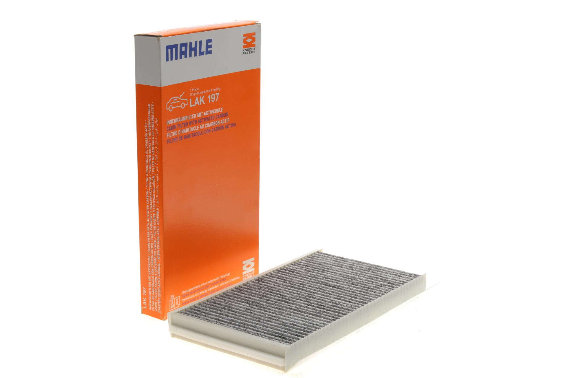 Фильтр салона KNECHT для BMW 5 E60 3,0D 01- угольный (LAK 197)