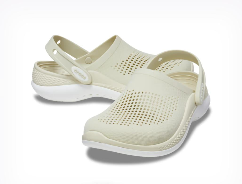 Сабо Crocs LiteRide 360 Clog M6W8 р. 38 24,5 см Bone (206708-W)