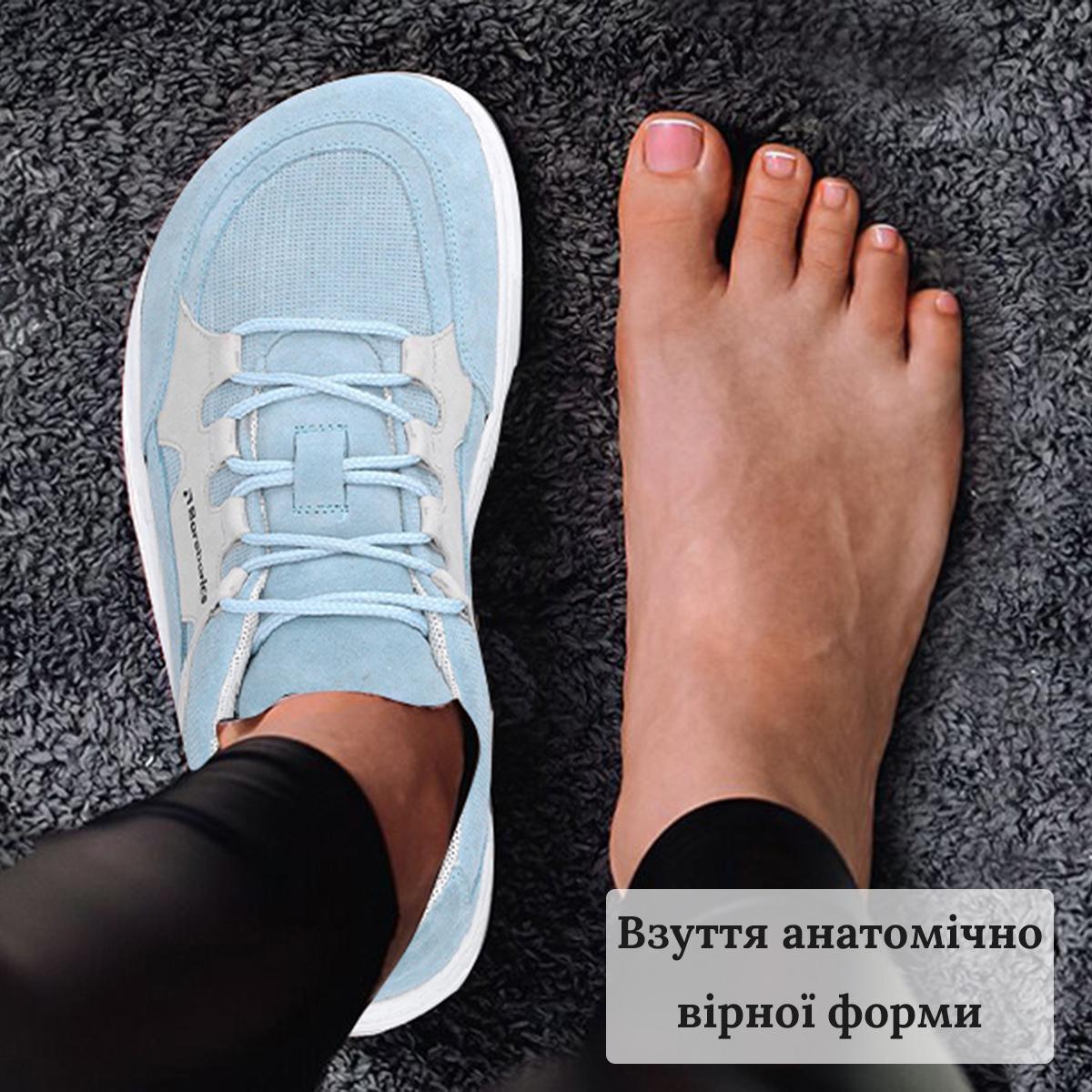 Кроссовки босоногие Be Lenka Barefoot Barebarics Evo р. 40 25,9 см Голубой (BE-03 №3) - фото 11