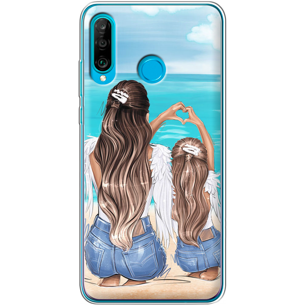 Чехол Boxface Huawei P30 Lite Family Vacation Прозрачный силикон (36871-up2380-36871)