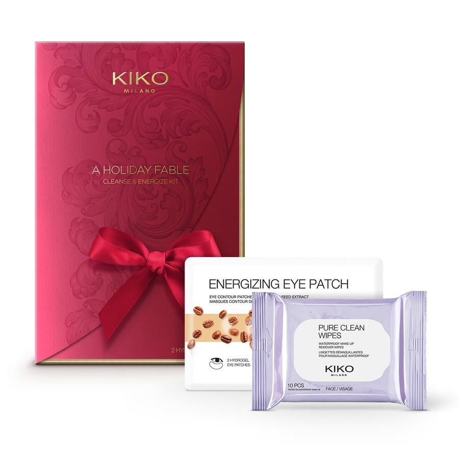 Набор A Holiday Fable Cleanse & Energize Kit Kiko Milano/салфетки для снятия макияжа /энергичная маска - фото 1