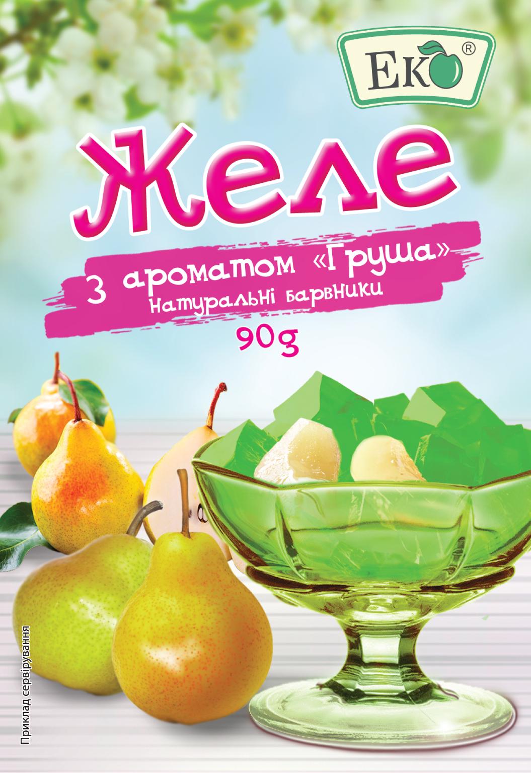 Желе з ароматом Груша Еко 81 г