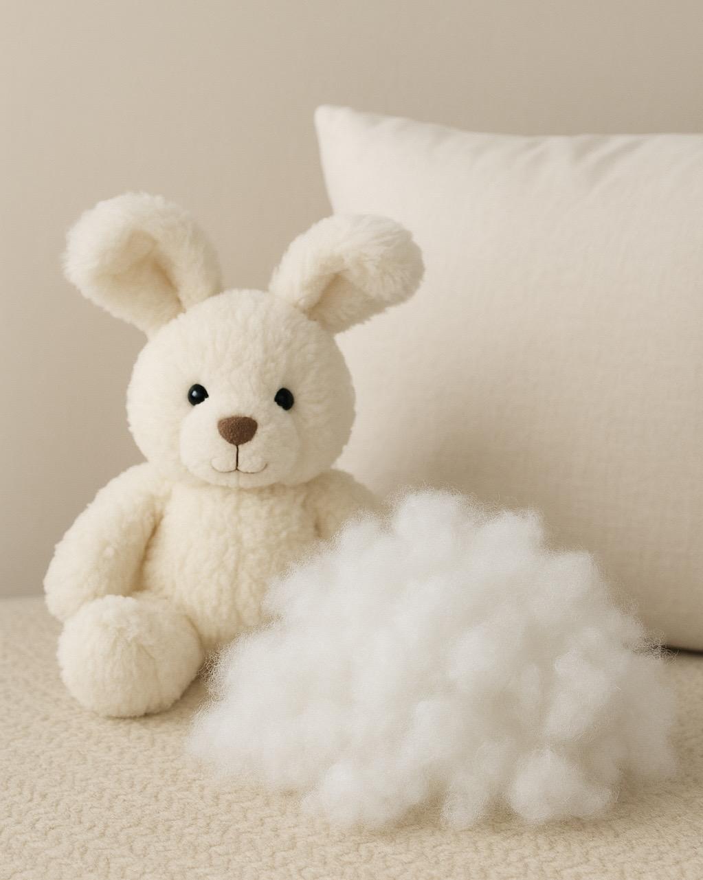 Наповнювач Холофайбер волокна для подушок іграшок та меблів 1 кг