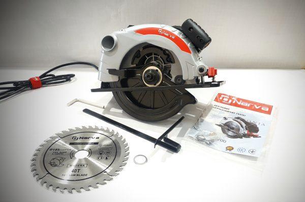 Дисковая пила Narva NCS-185/2200 (11522275) - фото 2 Дисковая пила Narva NCS-185/2200 (11522275) - фото 2