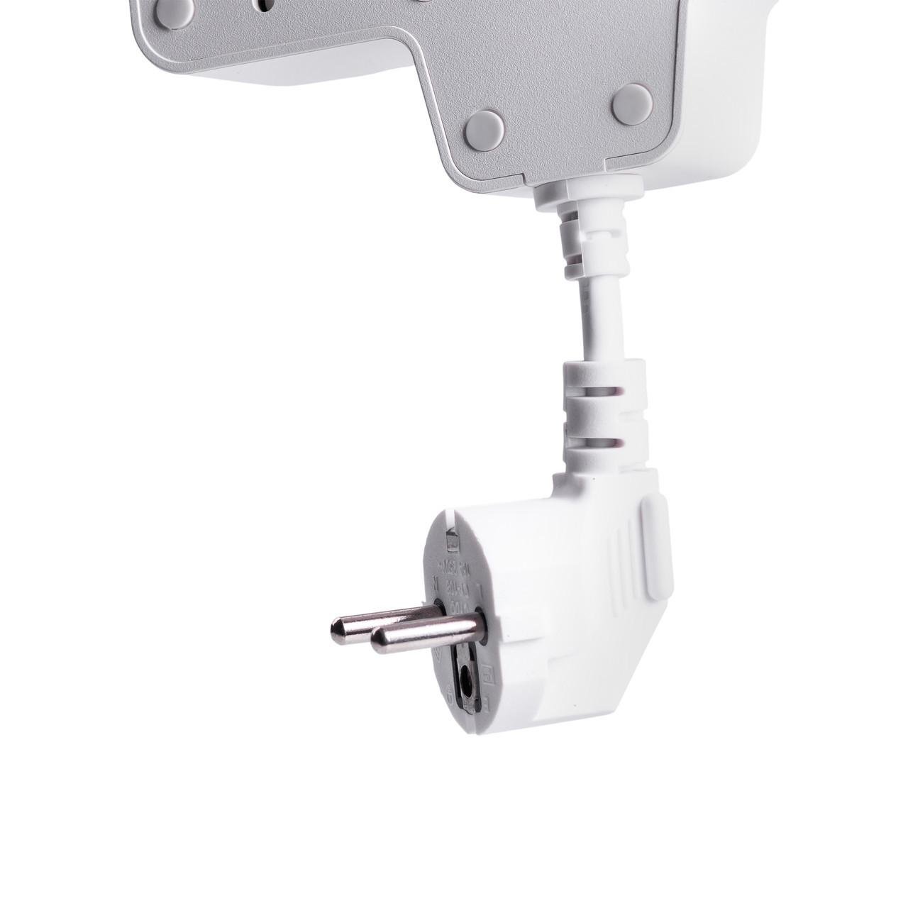 Фільтр мережевий HP-5-17 на 2 євро розетки з 2 USB та 2 Type-C Білий (A-034378) - фото 5 Фільтр мережевий HP-5-17 на 2 євро розетки з 2 USB та 2 Type-C Білий (A-034378) - фото 5