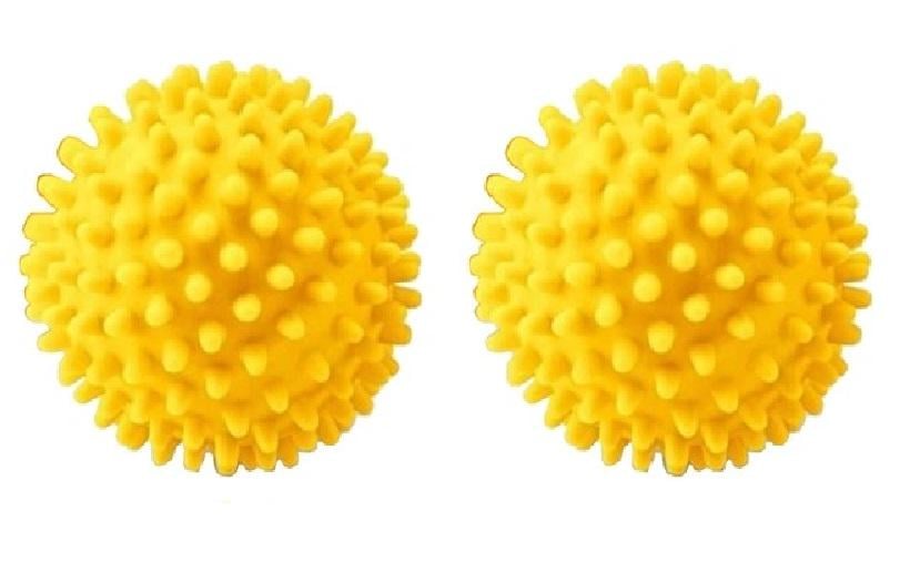 Комплект м'ячиків для прання Kayfovo KB2Y та мішечок для прання KBW1 2 шт. Yellow (28668)